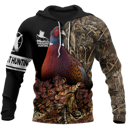 Pheasant Hunting 3D All Over Printed Shirts For Men And Women MP938-Apparel-MP-Hoodie-S-Vibe Cosy™