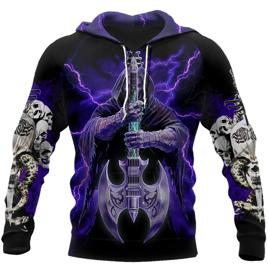 Love Skull And Like Music PL211-Apparel-PL8386-Hoodie-S-Vibe Cosy™