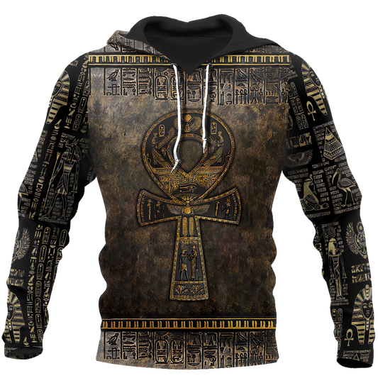 3D All Over Printed Ankh Egypt Hoodie Clothes MP120201-Apparel-MP-Hoodie-S-Vibe Cosy™