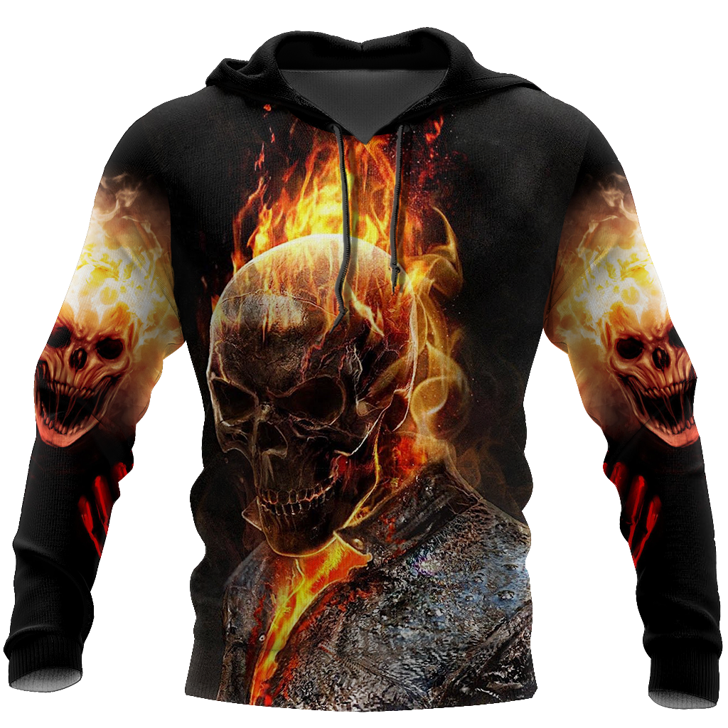 Ghost Rider Is Legendary PL201-Apparel-PL8386-Hoodie-S-Vibe Cosy™