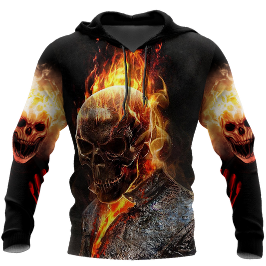 Ghost Rider Is Legendary PL201-Apparel-PL8386-Hoodie-S-Vibe Cosy™