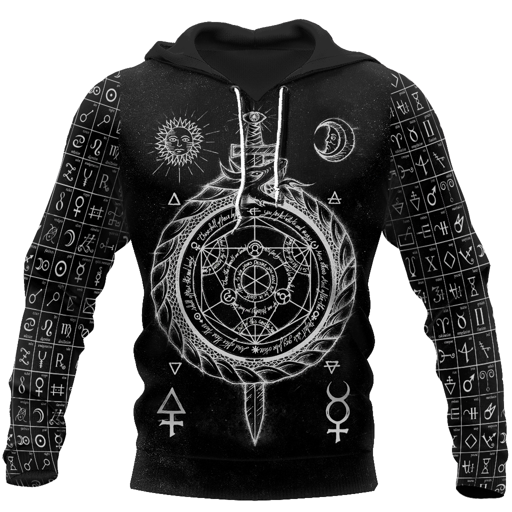 Alchemy 3D All Over Printed Shirts Hoodie JJ030301-Apparel-MP-Hoodie-S-Vibe Cosy™