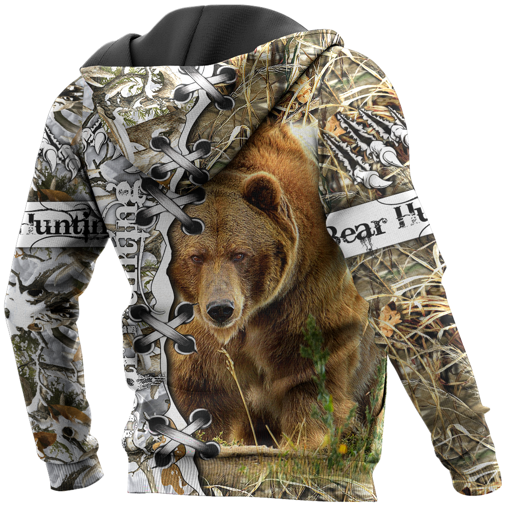 BEAR HUNTING CAMO 3D ALL OVER PRINTED SHIRTS FOR MEN AND WOMEN Pi061202 PL-Apparel-PL8386-Hoodie-S-Vibe Cosy™