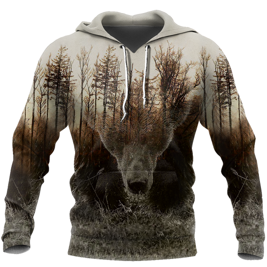 LOVE BEAR 3D ALL OVER PRINTED SHIRTS FOR MEN AND WOMEN TR071200 PL-Apparel-PL8386-Hoodie-S-Vibe Cosy™