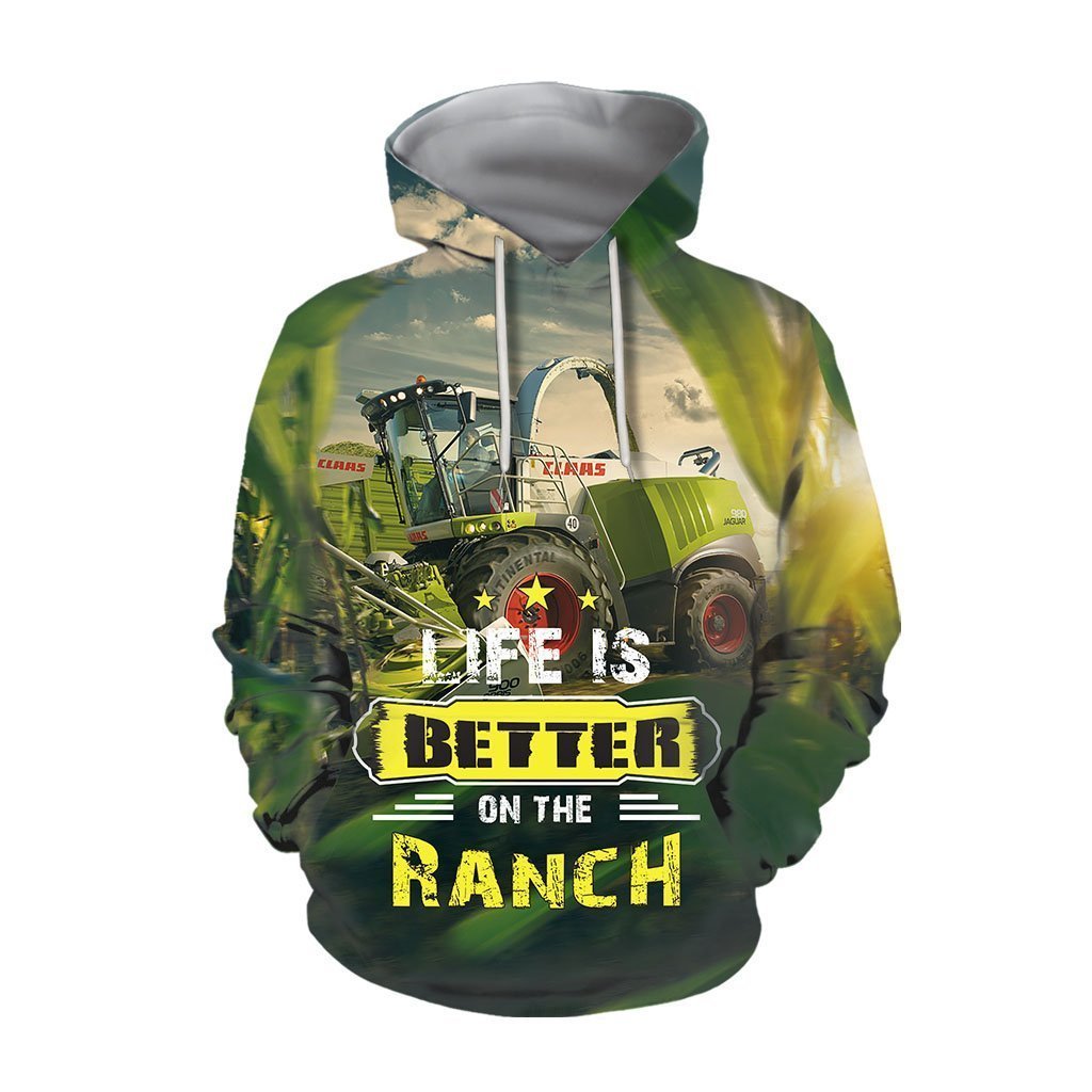 Life is better on the ranch Hoodie-Apparel-HD09-Hoodie-S-Vibe Cosy™