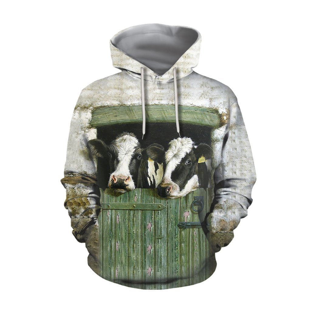 Two Cow Hoodie-Apparel-HD09-Hoodie-S-Vibe Cosy™