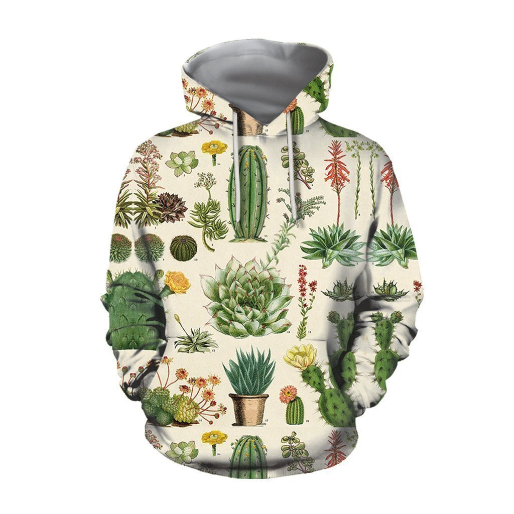 3D All Over Print Cacti Shirt-Apparel-NTH-Hoodie-S-Vibe Cosy™