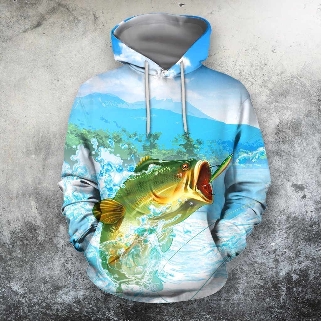 3D All Over Printing Bait Fishing Hoodie-Apparel-Phaethon-Hoodie-S-Vibe Cosy™