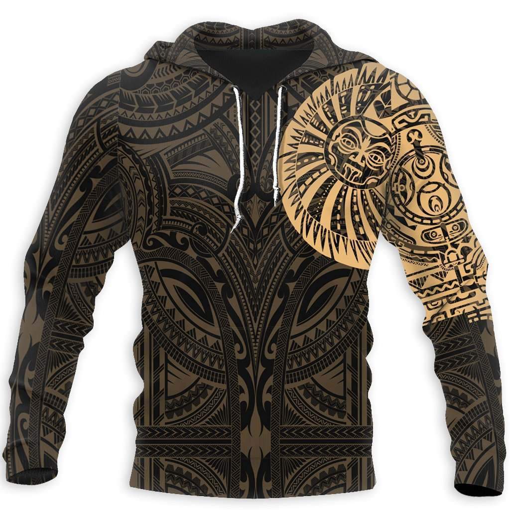 Tiki Ancestors All Over Hoodie HC2402-Apparel-Huyencass-Hoodie-S-Vibe Cosy™