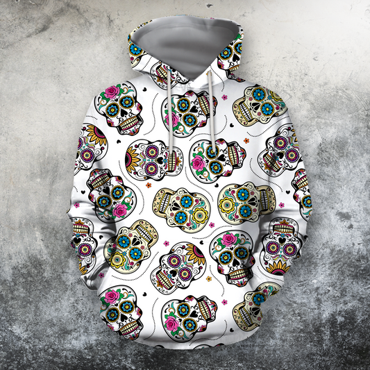 3D All Over Print Skull Art Shirts-Apparel-Phaethon-Hoodie-S-Vibe Cosy™