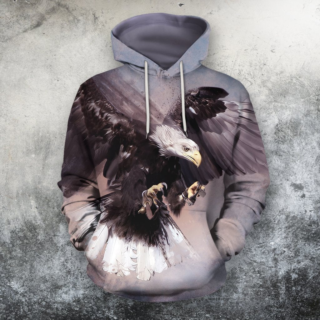 3D AOP Eagle Shirt-Apparel-TA-Hoodie-S-Vibe Cosy™