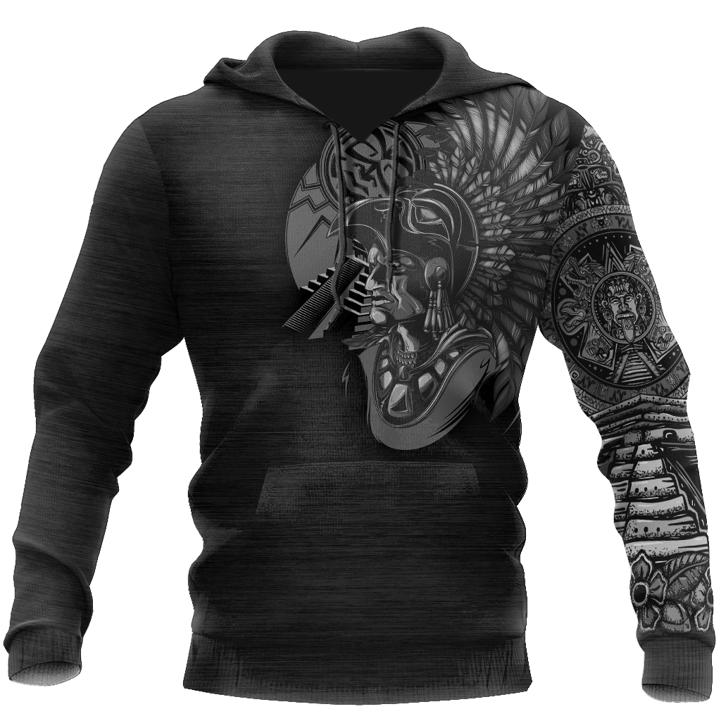 Mexico Aztec Warrior-Apparel-HP Arts-Hoodie-S-Vibe Cosy™