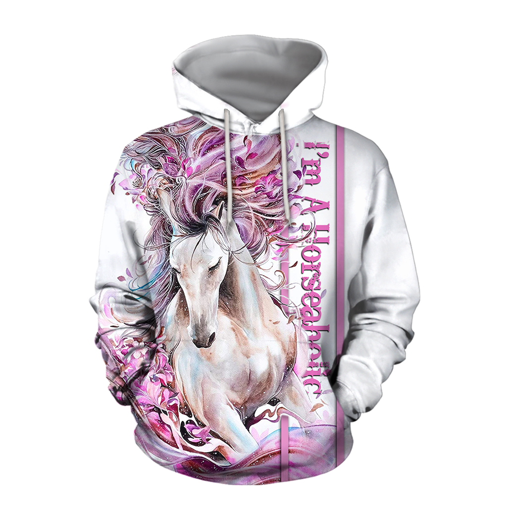 Beautiful Love Horse winter set for Women Pi091201-Apparel-NNK-Hoodie-S-Vibe Cosy™