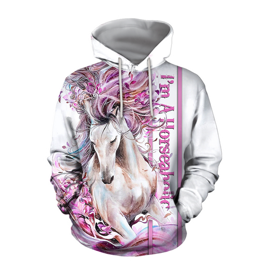 Beautiful Love Horse winter set for Women Pi091201-Apparel-NNK-Hoodie-S-Vibe Cosy™