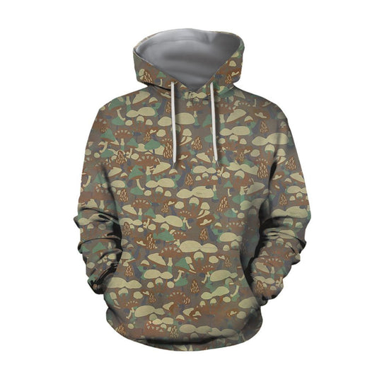Mushroom Art all over-Apparel-NTH-Hoodie-S-Vibe Cosy™