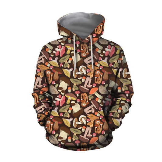 All Over Print Edible mushrooms Art-Apparel-NTH-Hoodie-S-Vibe Cosy™