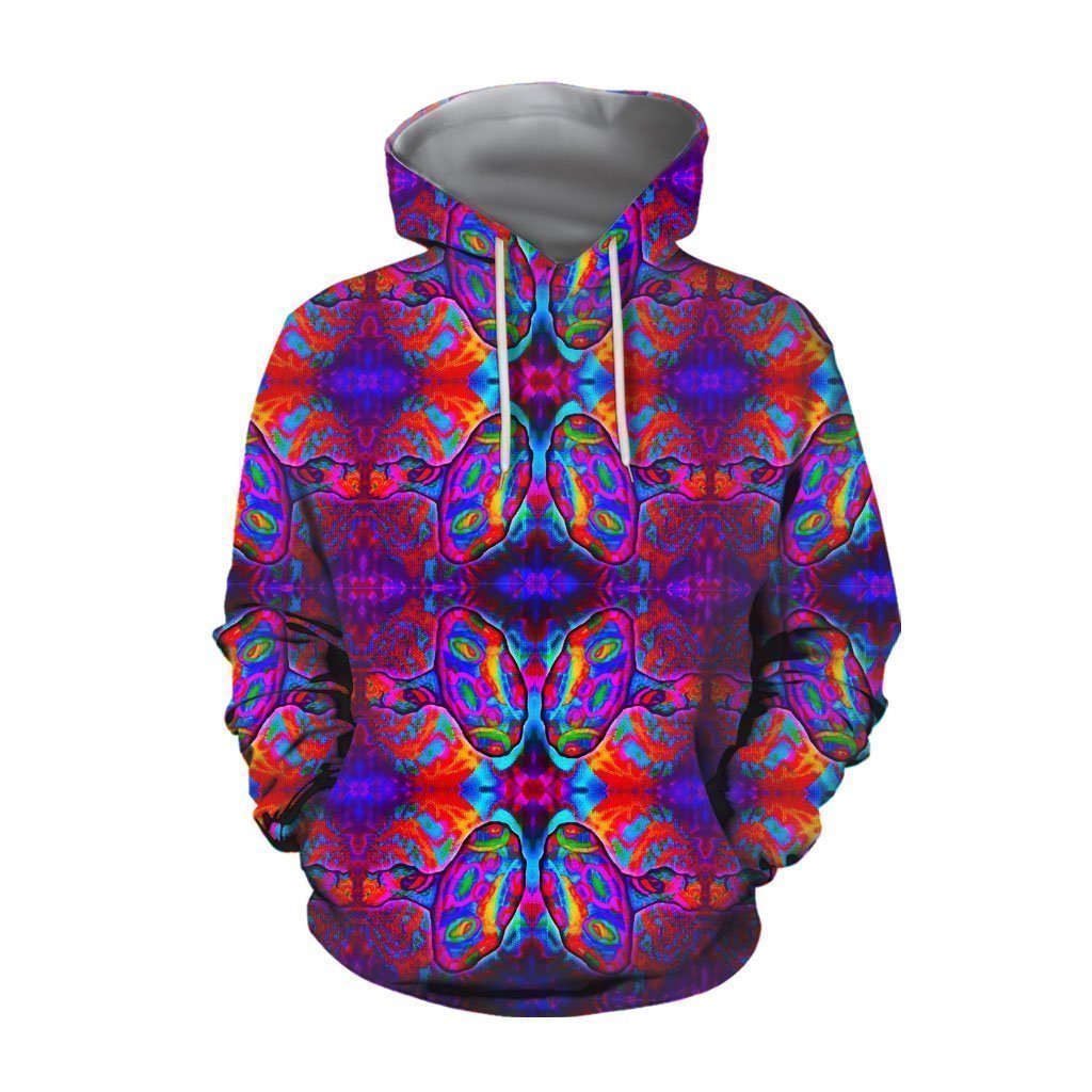 All Over Print Psilocybin Mushroom-Apparel-NTH-Hoodie-S-Vibe Cosy™