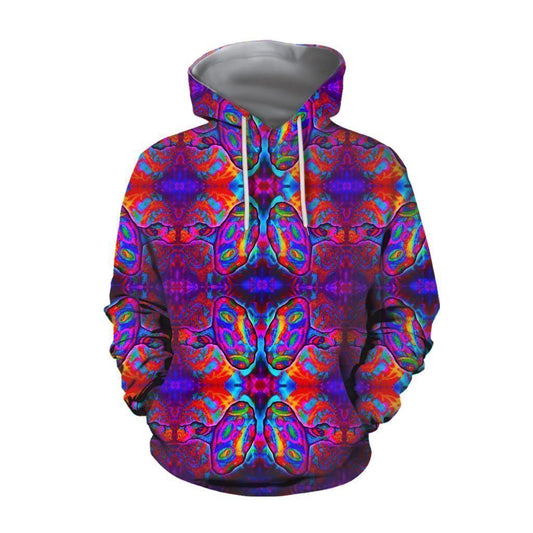 All Over Print Psilocybin Mushroom-Apparel-NTH-Hoodie-S-Vibe Cosy™