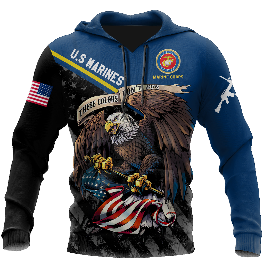 US Veteran Marine Corps 3d all over printed shirts for men and women TR3005201S-Apparel-Huyencass-Hoodie-S-Vibe Cosy™