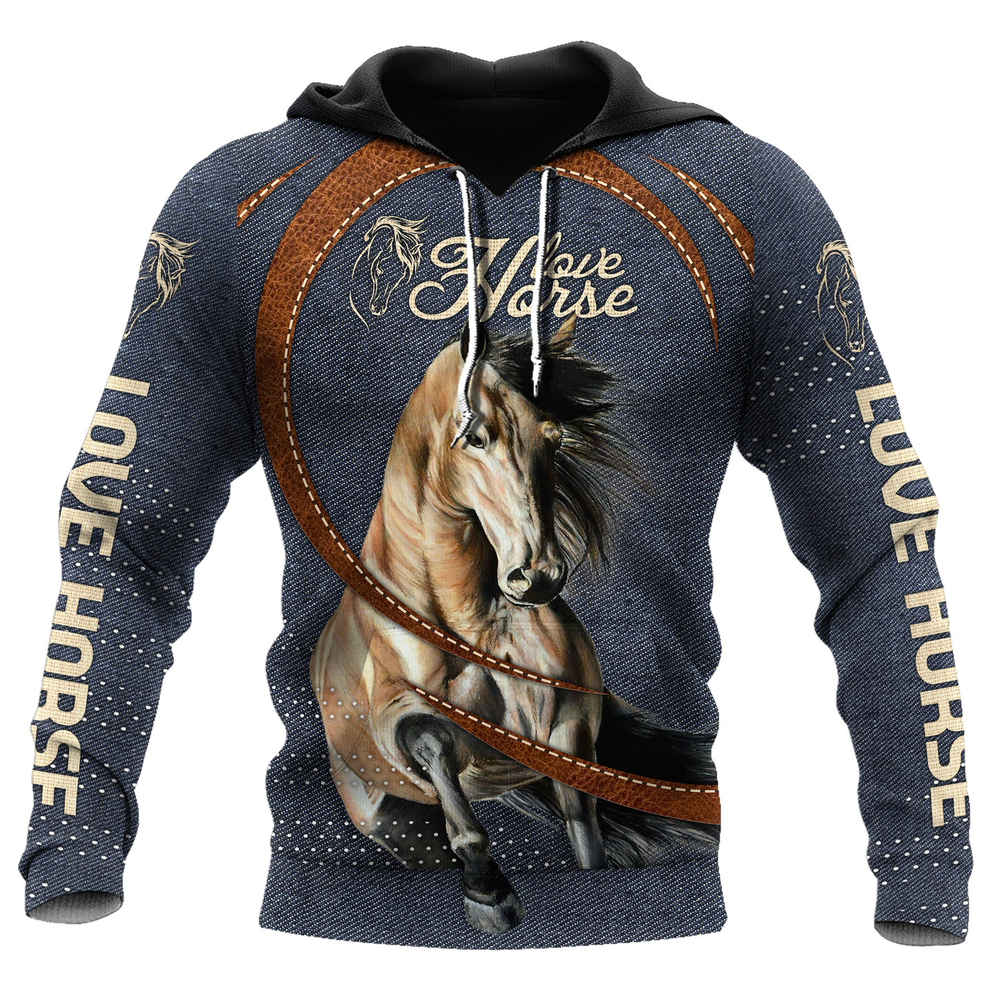 Love Horse 3D All Over Printed Unisex Shirts Pi112042