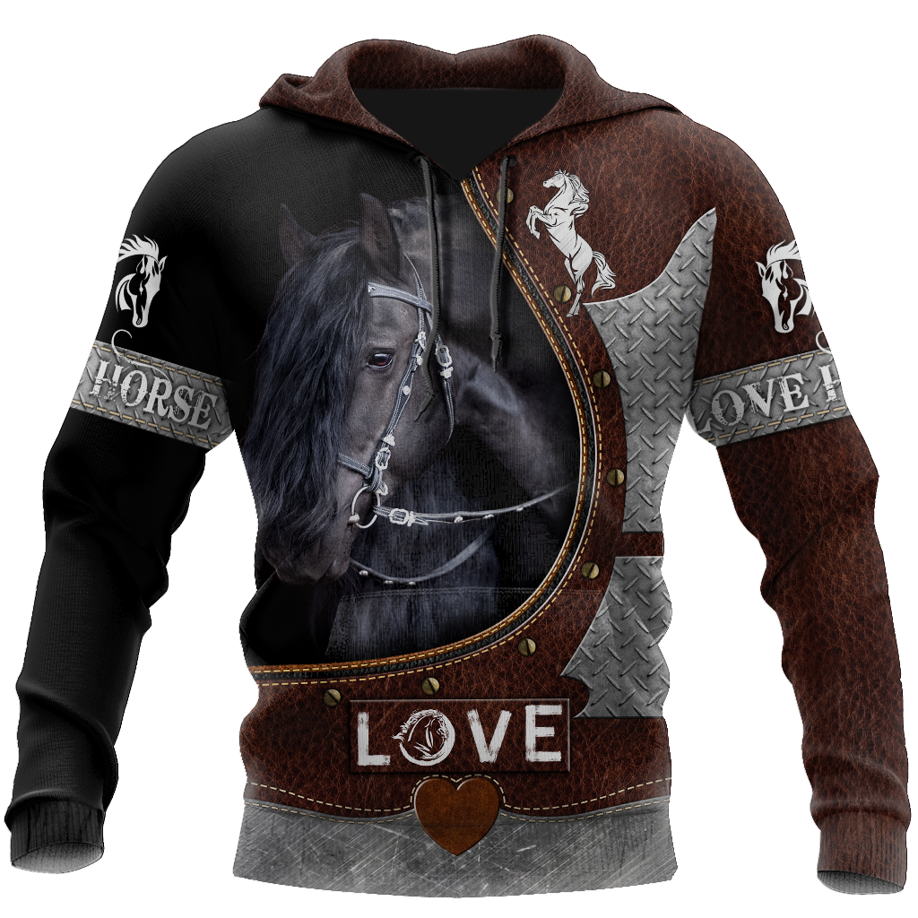 Beautiful Horse 3D All Over Printed Shirts For Men And Women TR2505201S-Apparel-MP-Hoodie-S-Vibe Cosy™