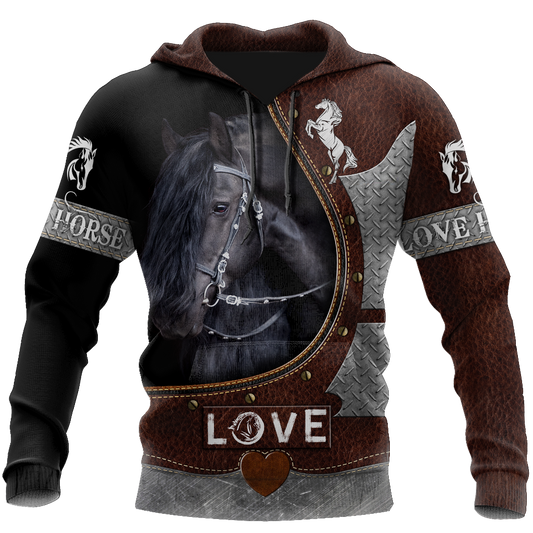 Beautiful Horse 3D All Over Printed Shirts For Men And Women TR2505201S-Apparel-MP-Hoodie-S-Vibe Cosy™