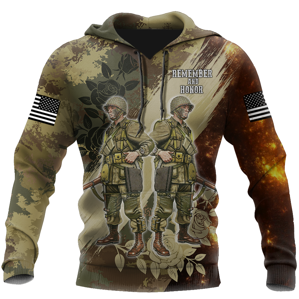 Memorial day Remember and honor the heroes 3D over printed shirts TR220404-Apparel-Huyencass-Hoodie-S-Vibe Cosy™