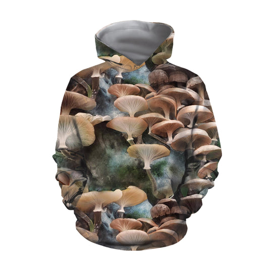 Chanterelle Mushrooms Hoodie-Apparel-NTH-Hoodie-S-Vibe Cosy™