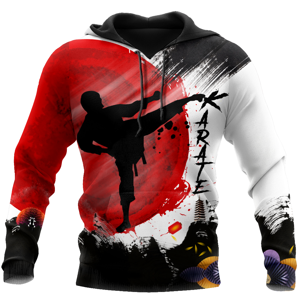 Karate 3D All Over Printed Unisex Shirts