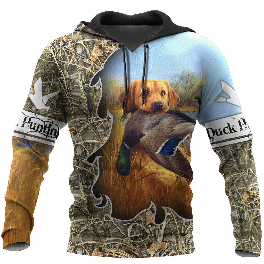 Mallard Duck Hunting 3D All Over Printed Shirts for Men and Women AM141103-Apparel-TT-Hoodie-S-Vibe Cosy™