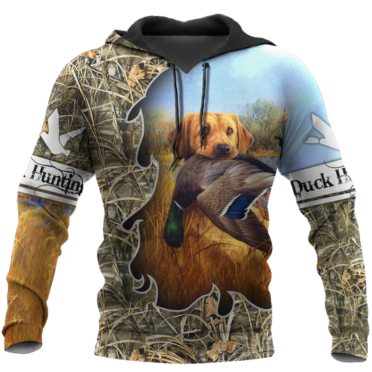 Mallard Duck Hunting 3D All Over Printed Shirts for Men and Women AM141103-Apparel-TT-Hoodie-S-Vibe Cosy™