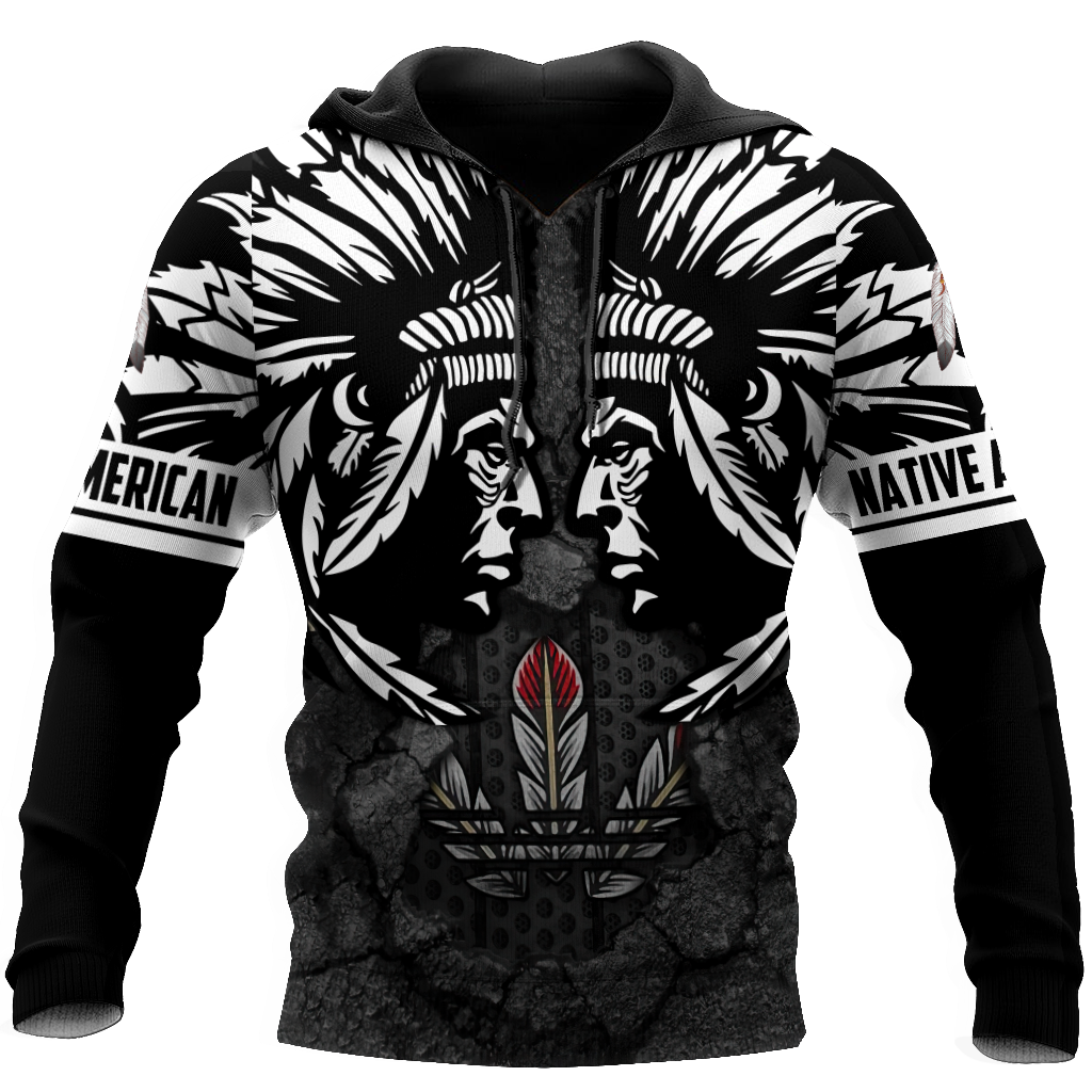 Premium Native American Man All Over Printed Shirts For Men And Women MEI