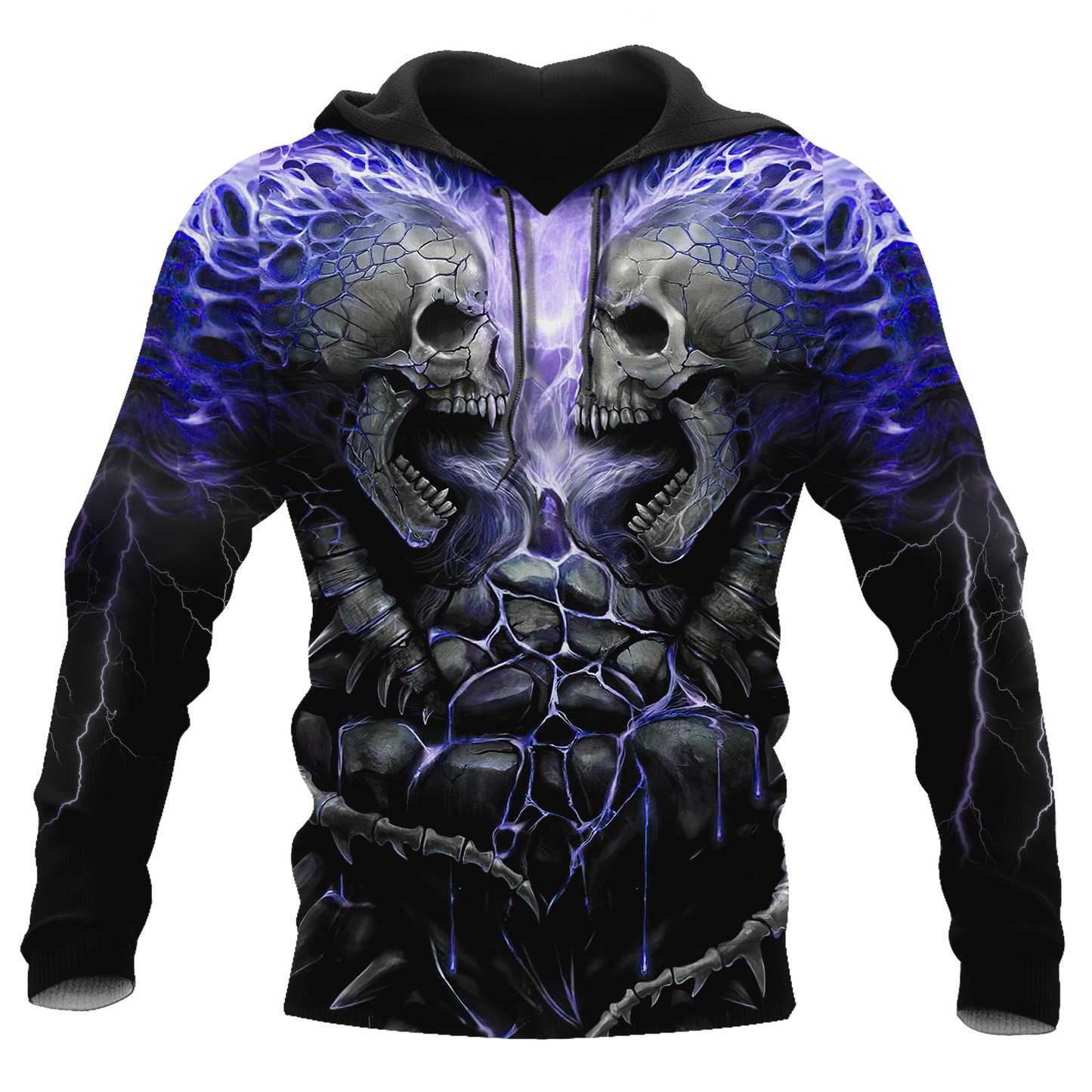 May Guy Skull 3D All Over Printed  Unisex Hoodie