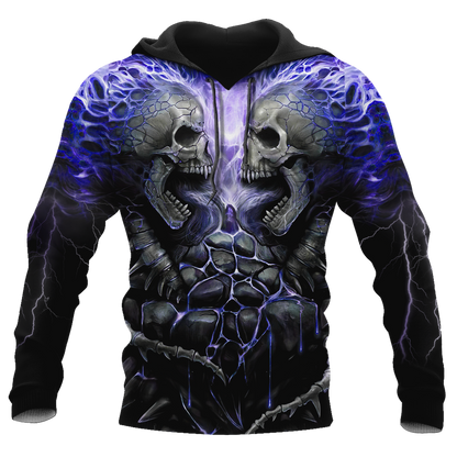 May Guy Skull 3D All Over Printed  Unisex Hoodie