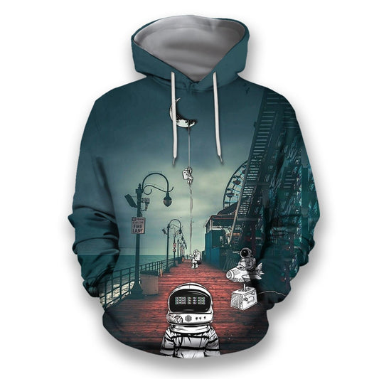 3D all over print astronauts demon on my mind-Apparel-HbArts-Hoodies-S-Vibe Cosy™
