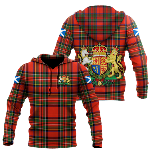 Scotland Tartan 3D All Over Printed Hoodie For Men and Women MH2007202-Apparel-TT-Hoodie-S-Vibe Cosy™