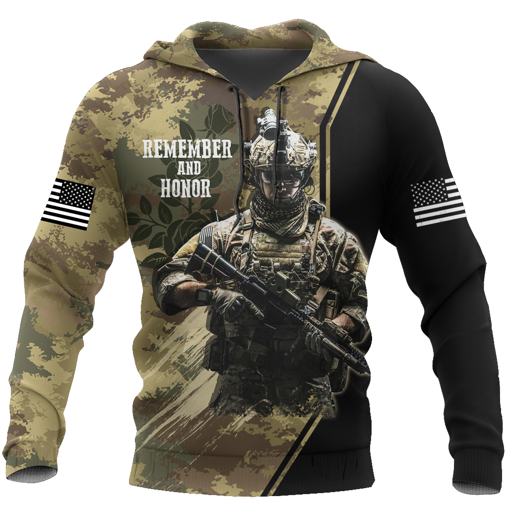 Memorial day Remember and honor the heroes 3D over printed shirts TR220401-Apparel-Huyencass-Hoodie-S-Vibe Cosy™