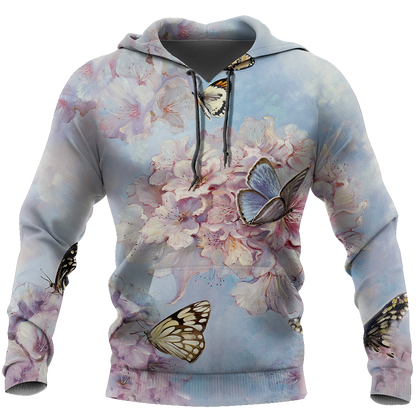 Butterfly Sweet Garden 3D Winter Clothes TR091104-Apparel-NNK-Hoodie-S-Vibe Cosy™