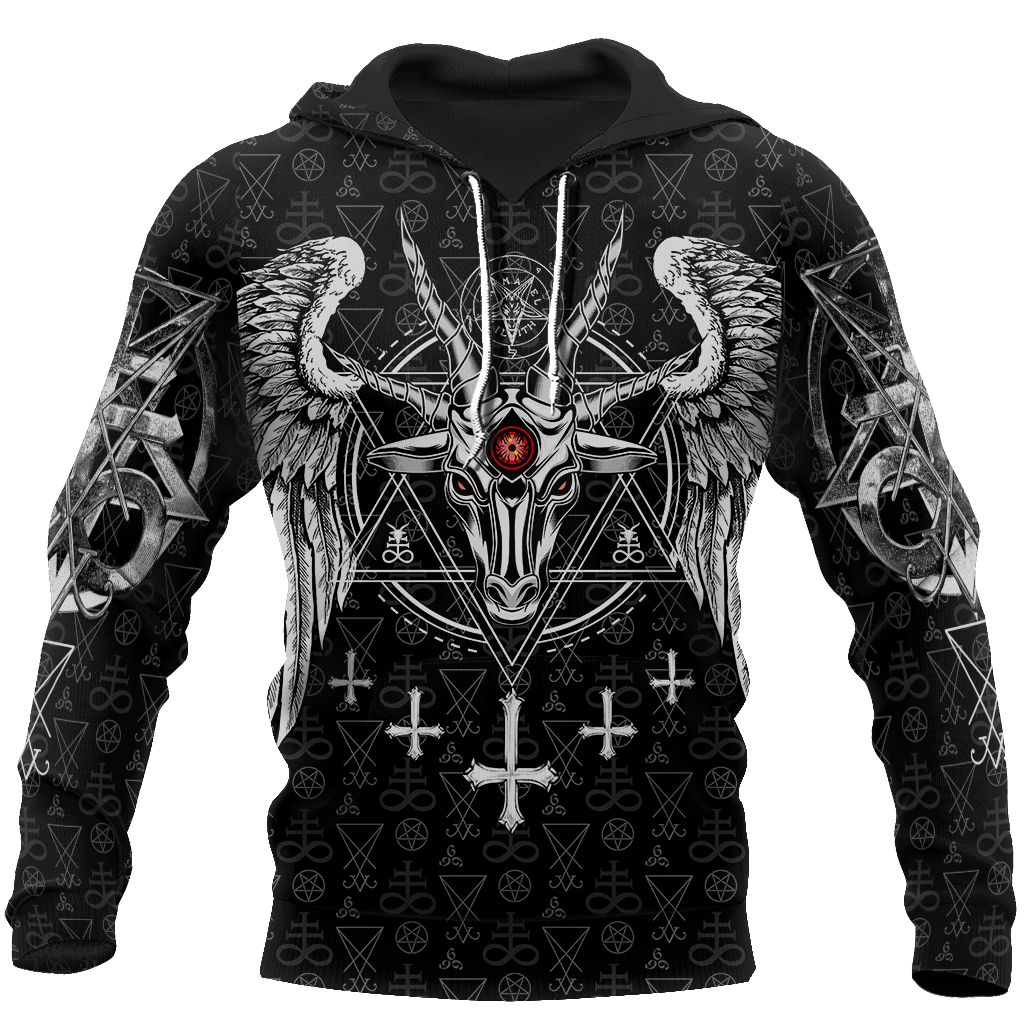 Satanic Devil 3D All Over Printed Hoodie JJ130201-Apparel-MP-Hoodie-S-Vibe Cosy™