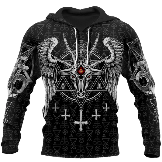 Satanic Devil 3D All Over Printed Hoodie JJ130201-Apparel-MP-Hoodie-S-Vibe Cosy™