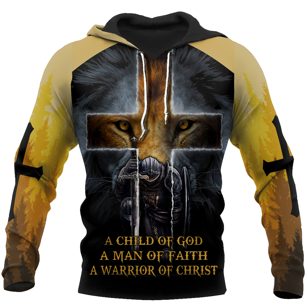 Knight God Jesus 3D All Over Printed Shirt Hoodie For Men And Women JJ240302-Apparel-MP-Hoodie-S-Vibe Cosy™