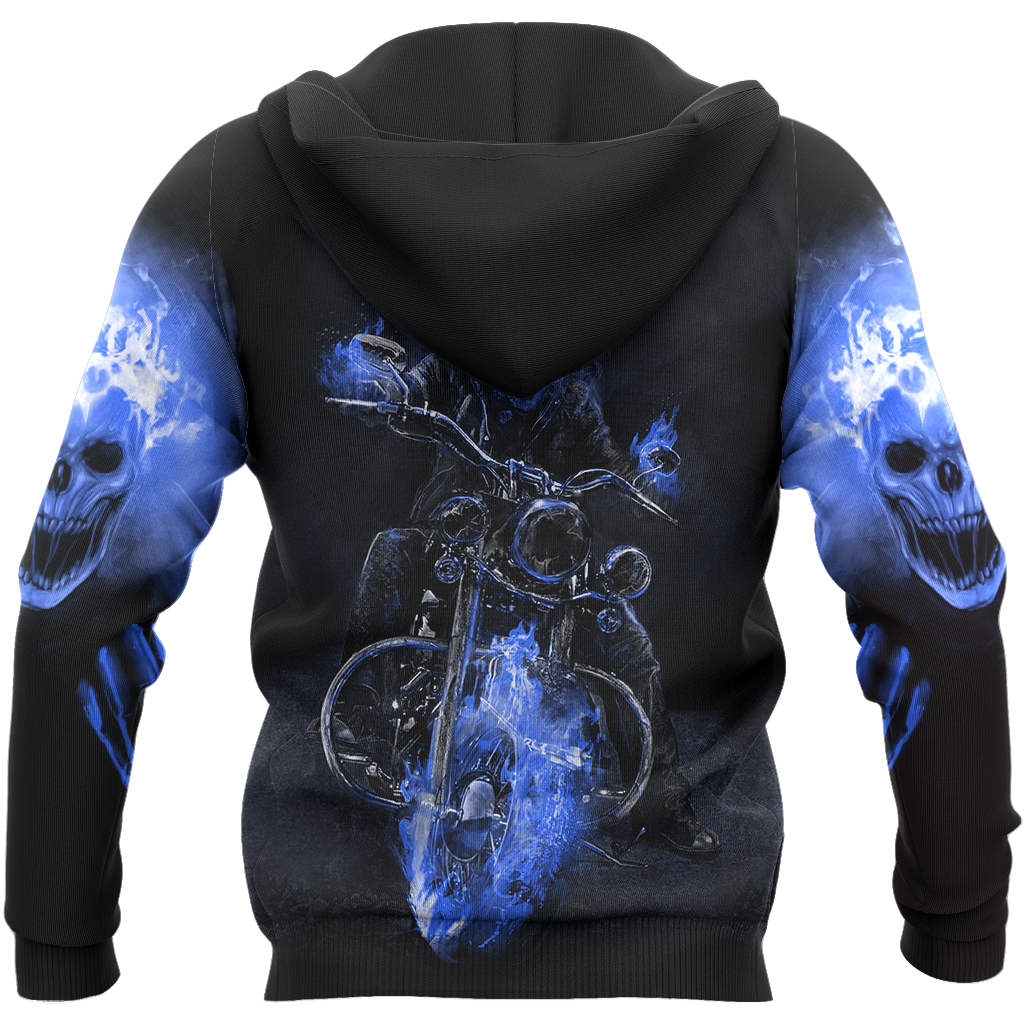 Ghost Rider Is The Best PL200-Apparel-PL8386-Zipped Hoodie-S-Vibe Cosy™