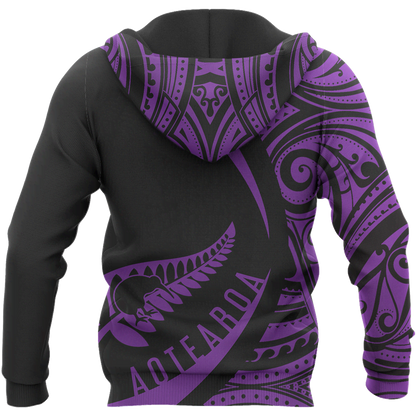 Aotearoa Maori Hoodie - Circle Style HC3001 - Amaze Style™-Apparel