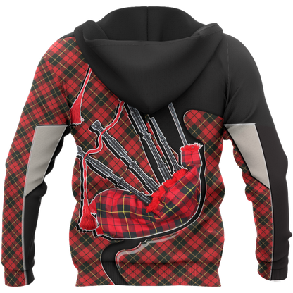 Bagpipes music 3d hoodie shirt for men and women HG HAC290201-Apparel-HG-Zip hoodie-S-Vibe Cosy™