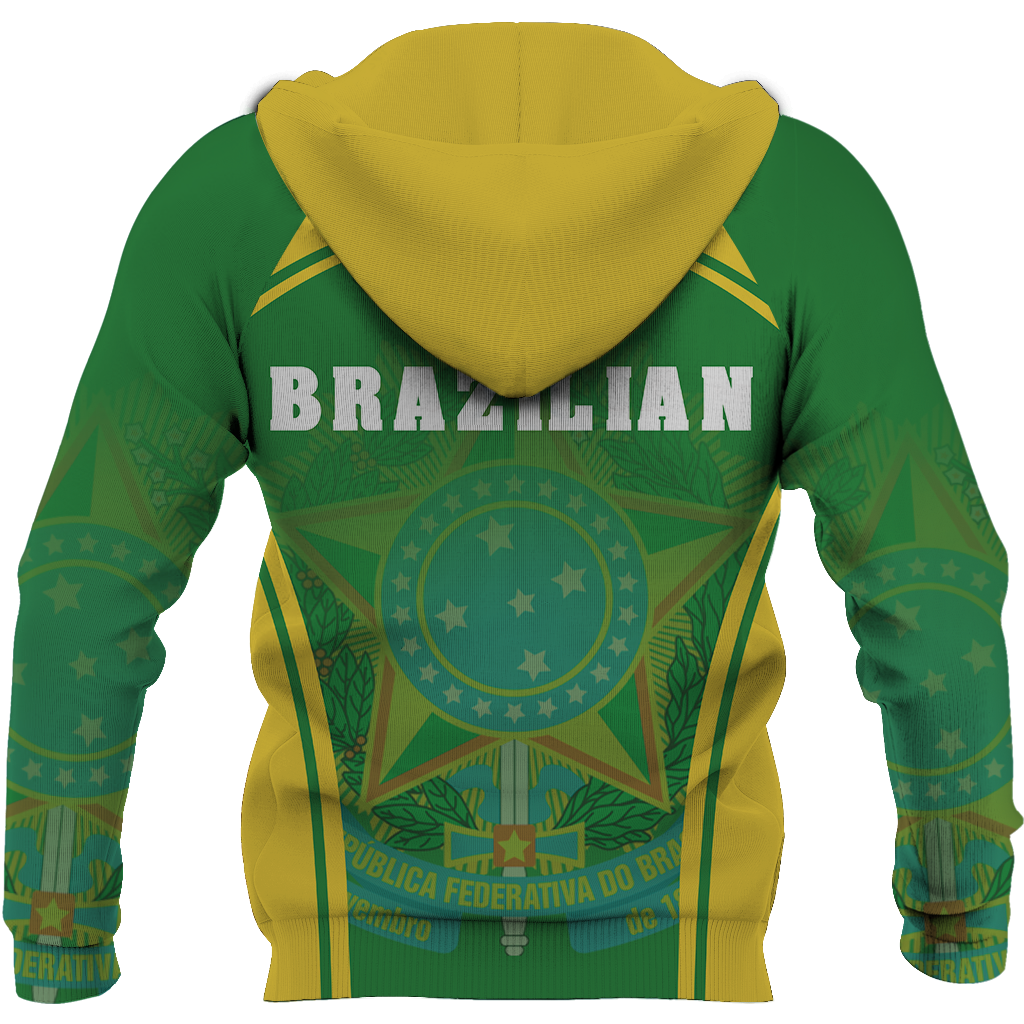 Brasil Hoodie - Sport Style-Apparel-Phaethon-Hoodie-S-Vibe Cosy™