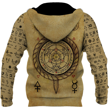 Alchemy 3D All Over Printed Shirts Hoodie JJ020103-Apparel-MP-Hoodie-S-Vibe Cosy™