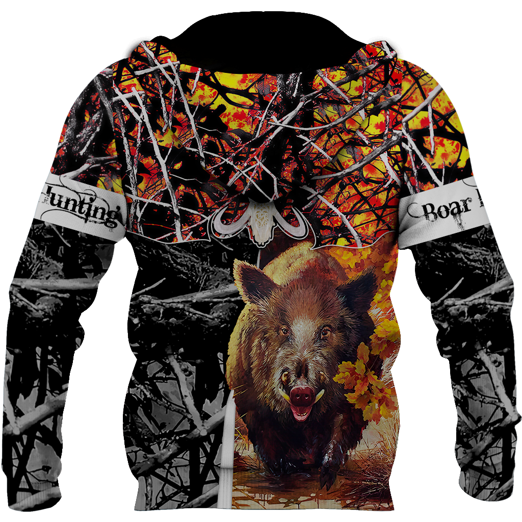 BOAR HUNTING CAMO 3D ALL OVER PRINTED SHIRTS FOR MEN AND WOMEN JJ221201 PL-Apparel-PL8386-Hoodie-S-Vibe Cosy™