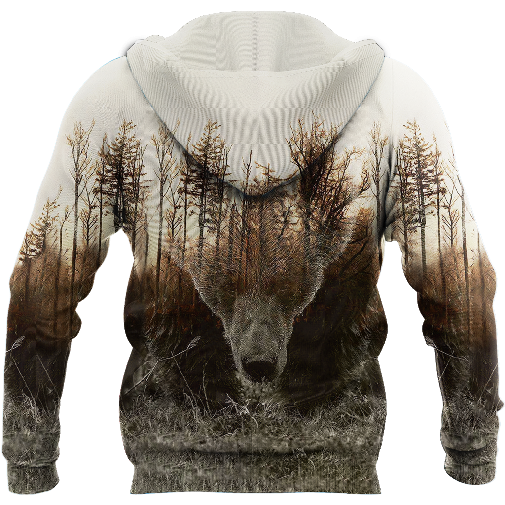 LOVE BEAR 3D ALL OVER PRINTED SHIRTS FOR MEN AND WOMEN TR071200 PL-Apparel-PL8386-Hoodie-S-Vibe Cosy™