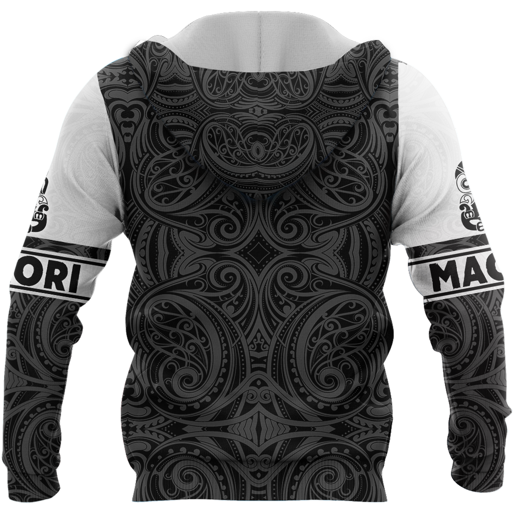Tiki fern maori hoodie all over printed shirts for men and women AZ301201-Apparel-Huyencass-Hoodie-S-Vibe Cosy™