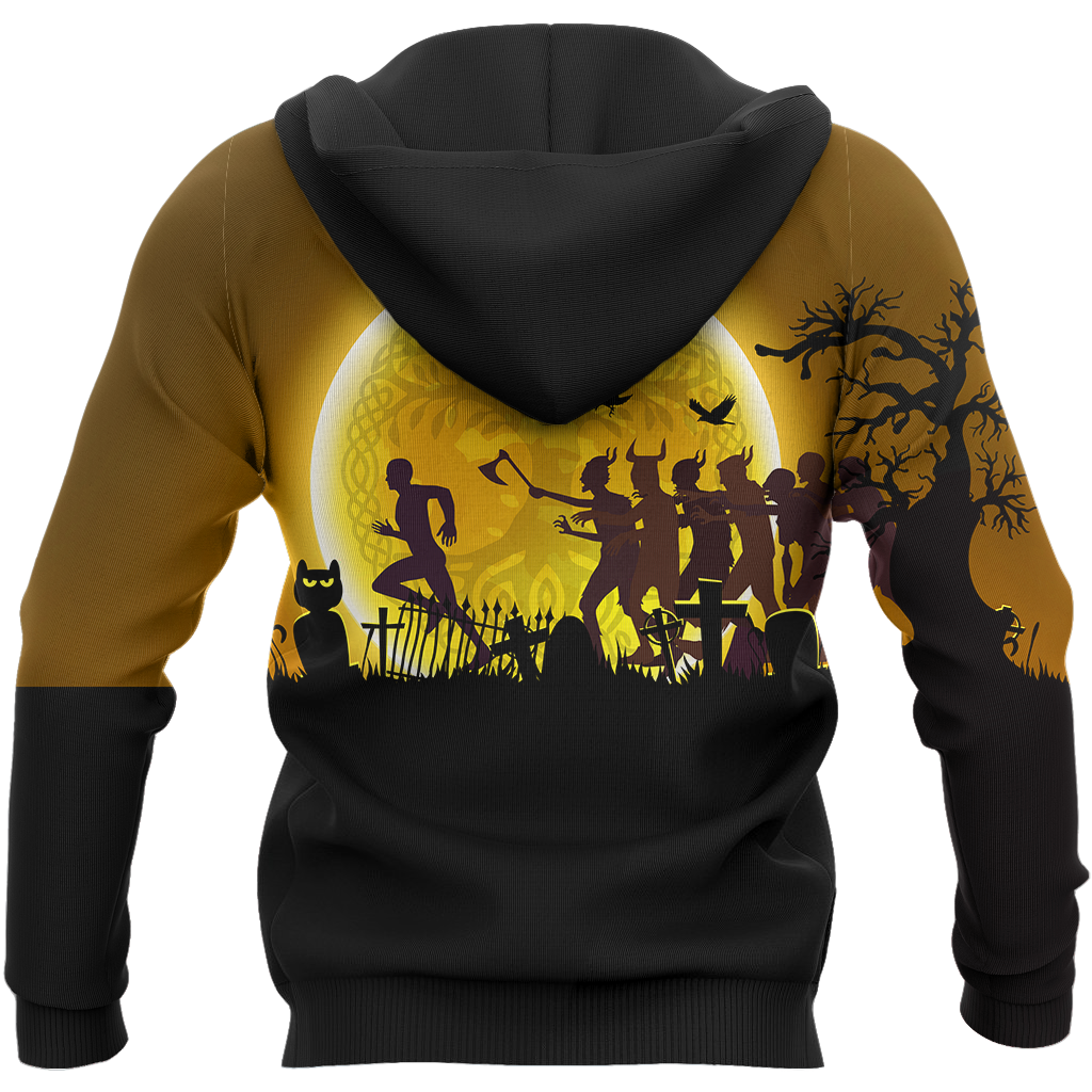 Vikings - Halloween Hoodie-Apparel-HP Arts-Hoodie-S-Vibe Cosy™
